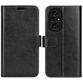 Honor 200 Pro Wallet Case Magnetic Closure - Black