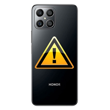 Honor X8 Battery Cover Repair - Crna