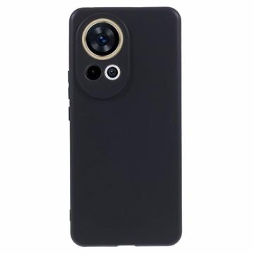 Huawei Nova 12 Pro Anti-Fingerprint Mat TPU Zaštitna Maska - Crna