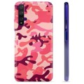 Huawei Nova 5T TPU Maska - Pink Kamuflaža