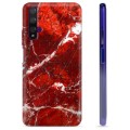 Huawei Nova 5T TPU Maska - Crveni Mermer