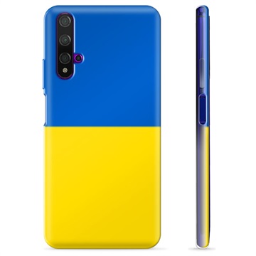 Huawei Nova 5T TPU Maska - Žuto i svetlo plavo