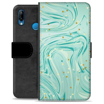 Huawei P30 Lite Premijum Futrola-Novčanik - Menta