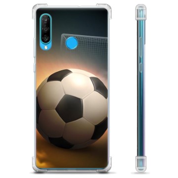 Huawei P30 Lite Hibridna Maska - Fudbal