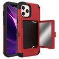 iPhone 12 Pro Max Hybrid Case with Hidden Mirror & Card Slot