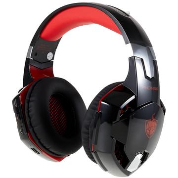 KOTION EACH G2000BT Stereo Gaming Headset Noise Cancelling Over Ear Headphones with Detachable Mic