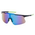 KV Speed Half Frame Cycling Glasses - Green / Black