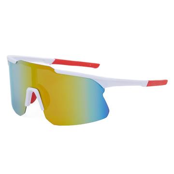 KV Speed Half Frame Cycling Glasses - Red / White