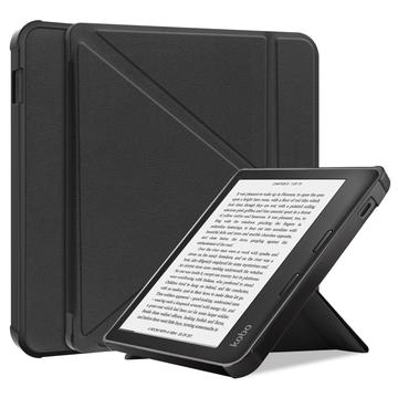 Kobo Libra 2 Origami Stand Folio Futrola - Crna