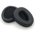 Leather Memory Foam Earpads for Beyerdynamic DT 131/DT 235/DT 231/DT 234/MMX 1/MMX 2 Headphones - Replacement Cushions - Black