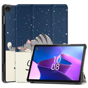 Lenovo Tab M10 Gen 3 Tri-Fold Serija Smart Zaštitna Futrola - Mačka