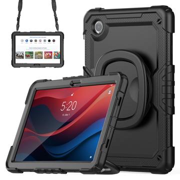 Lenovo Tab M11 Heavy Duty 360 Maska sa Čvrstom Trakom - Crna