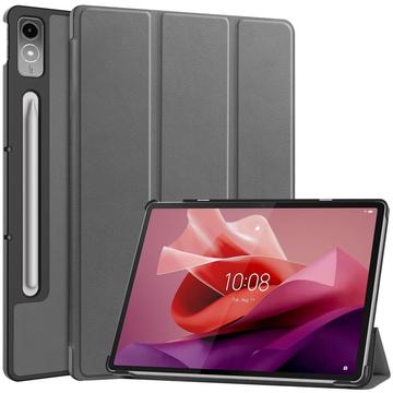 Lenovo Tab P12 Tri-Fold Serija Smart Zaštitna Futrola - Siva