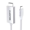 Lention CU707 USB-C to HDMI 2.0 Cable 4K60Hz/1Gbps - 3m - Silver