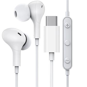 ME541 Type-C Earphones with Line Control - White