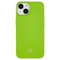 iPhone 14 Plus Mercury Goospery Glitter TPU Maska - Zelena