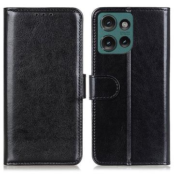 Motorola Edge 50 Neo Wallet Case Magnetic Closure - Black