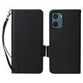 Motorola Moto G05/E15 Wallet Case Magnetic Closure - Black