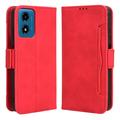 Motorola Moto G24 Power/G04/E14 Cardholder Serija Futrola-Novčanik - Crvena