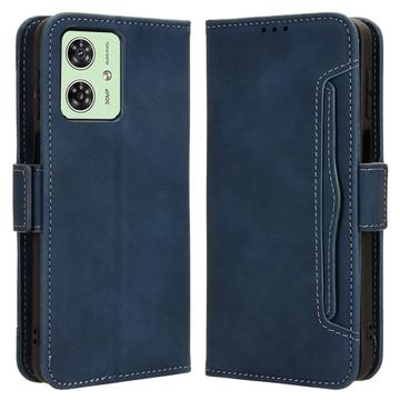 Motorola Moto G54 Cardholder Serija Futrola-Novčanik - Plava