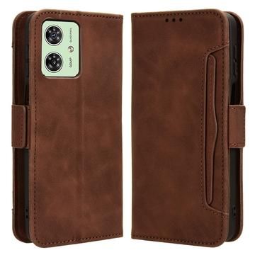 Motorola Moto G54 Cardholder Serija Futrola-Novčanik - Braon