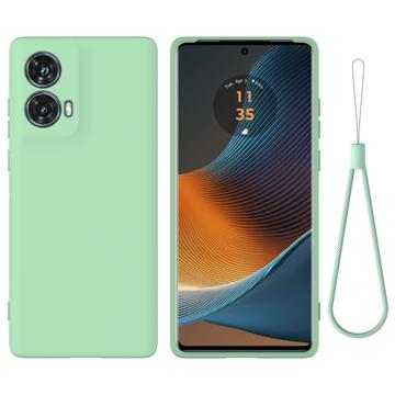 Motorola Moto G85/S50 Neo Maska od Tečnog Silikona - Zelena