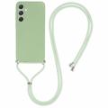 Necklace Series Samsung Galaxy A55 TPU Case - Menta Green