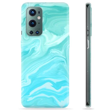 OnePlus 9 Pro TPU Maska - Plavi Mermer