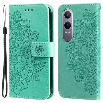 OnePlus Nord CE4 Lite/Oppo K12x Mandala Series Futrola-Novčanik - Zelena