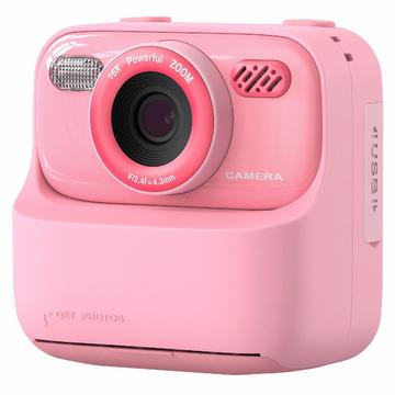 P79 Kids Instant Print Digital Camera - Dual Lens, 1080P, 32GB - Pink