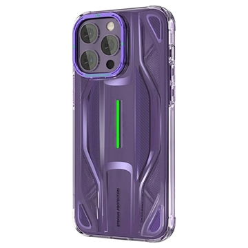 Kingxbar PQY Supercar iPhone 14 Pro Max TPU Zaštitna Maska - Ljubičasta