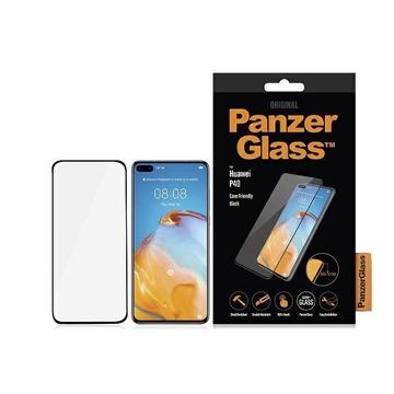 Huawei P40 PanzerGlass Case Friendly Zaštitno Kaljeno Staklo - 9H - Crne Ivice