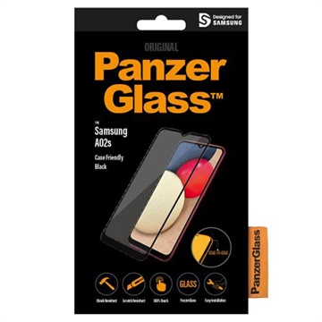 PanzerGlass Case Friendly Samsung Galaxy A02s Zaštita za Ekran - 9H - Crna