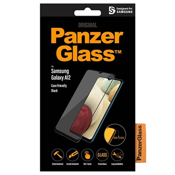 PanzerGlass Case Friendly Samsung Galaxy A12 Zaštitno Staklo - Crno - 9H