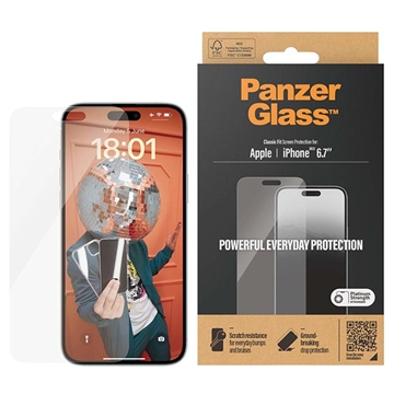 iPhone 15 Plus PanzerGlass Classic Fit Zaštitno Staklo - 9H