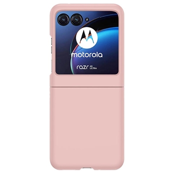 Motorola Razr 40 Ultra Plastična Zaštitna Maska - Roze