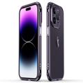 Polar Lights Style iPhone 14 Pro Max Metalni Zaštitni Okvir - Ljubičasta