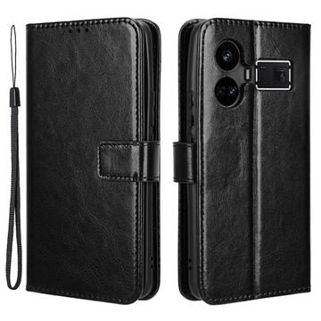 Realme GT5 Wallet Case Magnetic Closure - Black