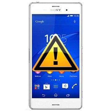 Sony Xperia Z3 Battery Cover Repair - Black