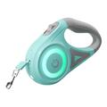 Rojeco Automatic Dog Leash with LED - 5m - Green / Grey