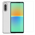 Saii 2-u-1 Sony Xperia 10 IV TPU Maska & Zaštitno Kaljeno Staklo - 9H