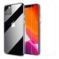 Saii 2-u-1 iPhone 11 Pro TPU Maska & Zaštitno Kaljeno Staklo - 9H