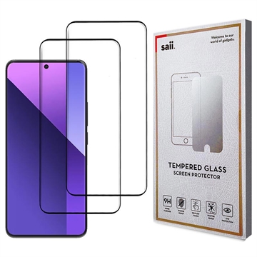 Xiaomi Redmi Note 13 Pro+ Saii 3D Premium Zaštitno Kaljeno Staklo - 9H - 2 kom.