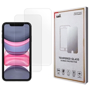 Saii 3D Premium iPhone 11 Zaštitno Kaljeno Staklo - 9H - 2 Kom.