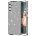 Samsung Galaxy A05s Stylish Glitter Serija TPU Maska - Providno Crna