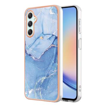 Samsung Galaxy A25 Marble Pattern Galvanizirana IMD TPU Maska