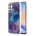 Samsung Galaxy A25 Marble Pattern Galvanizirana IMD TPU Futrola