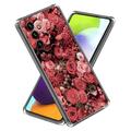 Samsung Galaxy A25 Stylish Ultratanka TPU Zaštitna Maska - Crveno Cveće