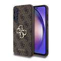 Samsung Galaxy A55 Guess 4G Big Metal Logo Hibridna Maska - Braon