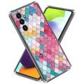 Samsung Galaxy A55 Stylish Ultratanka TPU Zaštitna Maska - Šarene Kockice